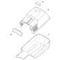 Stihl RM253.1 - Grass Catcher Bag - Parts Diagram