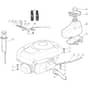 RM25 - 2009 - 2T0112433/BM9 - Mountfield Ride On Mower B&S Engine Diagram