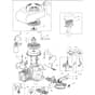 RM25 - 2009 - 2T0114433/09 - Mountfield Ride On Mower WBE0704 Engine Diagram