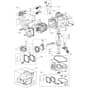 RM25 - 2009 - 2T0114433/09 - Mountfield Ride On Mower WBE0704ES-RO Cylinder Diagram