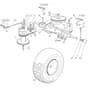 RM28 - 2009 - 2T1134433/09 - Mountfield Ride On Mower DANA Transmission Diagram