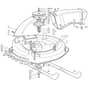 RM28 H - 2009 - 2T1532433/BM9 - Mountfield Ride On Mower 72cm Deck Diagram