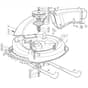 RM28 H - 2009 - 2T1534433/09G - Mountfield Ride On Mower 72cm Deck Diagram