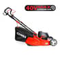Cobra 17" (43cm) 40v Li-Ion Max+ Cordless Rear Roller Lawnmower Kit - RM43SP40VX