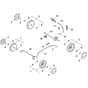 Stihl RM443.3 - Chassis, Height Adjustment - Parts Diagram