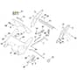 Stihl RM545.1 VE - Frame, Height Adjustment - Parts Diagram