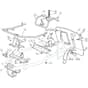 RM70 25 - 2010 - 2T0030233/M10 - Mountfield Ride On Mower Frame Diagram