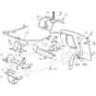 RM70 25 - 2010 - 2T0030233/MF0 - Mountfield Ride On Mower Frame Diagram