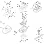 Stihl RMA253.3 T - Engine, Blade - Parts Diagram