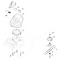 Stihl RMA443.2 C - Engine, Blade - Parts Diagram