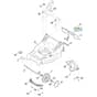Stihl RMA443.2 VC - Housing, Front Axle - Parts Diagram