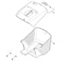 Stihl RMA443.3 V - Grass Catcher Bag - Parts Diagram