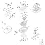 Stihl RMA448.3 V - Engine, Blade - Parts Diagram