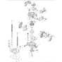 Makita RP001G - Cordless Router - Power Tool Diagram