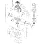 Makita RP1803 - Router - Power Tool Diagram