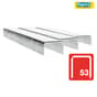 Rapid 53/6B 6mm Galvanised Staples Box 2500 - 11856225