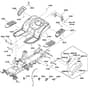Snapper RPX310 2691492 Seat Deck and Fuel Tank Group
