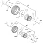 Echo RPX310 2691492 Wheels and Tyres Group