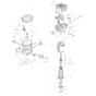 Makita RT0702C - Trimmer - Power Tool Diagram