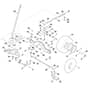 Stihl RT5112.0 Z - Steering, Front Wheel - Parts Diagram