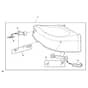 John Deere S100 - PC13988 - Mulch Cover - ST1018845