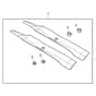 John Deere S120 - PC13990 - Mower Blade - ST1010875