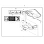 John Deere S130 - PC13991 - Discharge Chute - ST1010810