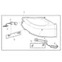 John Deere S140 - PC13992 - Mulch Cover - ST801455