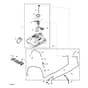 John Deere S240 - PC12357 - Fuel Tank (880001 - ) - ST1010452