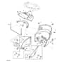 John Deere S240 - PC12357 - Pedestal ( - 880000) - ST798918