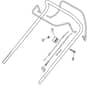 S421R HP - 2019-2022 - 299434043/M19 - Mountfield Rotary Mower Controls Diagram