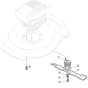S421R PD - 2014-2018 - 299439043/M14 - Mountfield Rotary Mower Blade Diagram