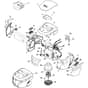 S42R PD Li - 2021 - 299439003/M20 - Mountfield Rotary Mower Battery Diagram