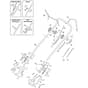 S501R PD - 2019-2021 - 294519043/M19 - Mountfield Rotary Mower Handle Diagram