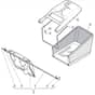 S510 PD - 2011 - 299532023/M11 - Mountfield Rotary Mower Grass Bag Diagram