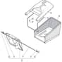 S510 PD 4S - 2020 - 299533243/MTF - Mountfield Rotary Mower Grass Bag Diagram