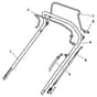 SA 55 ES - 2010 - 294537544/S10 - Stiga Rotary Mower Handle Upper Part Diagram