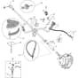 SB 32 D - 2009-2010 - 281121002/09 - Stiga Brushcutter Handle Transmission Diagram