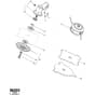 SB 35D - 2008-2009 - 19-3526-11 - Stiga Brushcutter Gear Case Diagram
