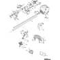 SB 435 H - 2008-2010 - 19-4401-12 - Stiga Brushcutter Handle Transmission Diagram