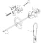 SB 44 - 2014-2015 - 280320002/13 - Stiga Brushcutter Handle Transmission Diagram