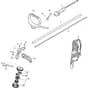 SBC 656 - 2019-2022 - 283520008/ST1 - Stiga Brushcutter Transmission Diagram