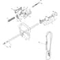 SBK 27 - 2013 - 288120002/13 - Stiga Brushcutter Handle Transmission Diagram