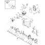 SBP 375 - 2017-2022 - 255175102/S17 - Stiga Blower Crankshaft Cylinder-Piston Assy Carburettor Diagram