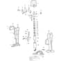 SC 100e kit - 2023-2025 - 257022001/UKS - Stiga Hedge Trimmer Scissors Diagram