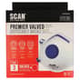Scan Moulded Disposable Mask Valved FFP2 Protection (Pack of 3) - 2ECB32