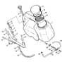 Genuine Stihl TS400 - Water tank