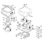 Genuine Stihl SE100 / A - Machine Cover, Motor Housing