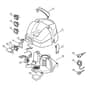 Genuine Stihl SE60 E / B - SE 60 E: Machine Cover, Connecting Cable