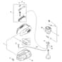 Stihl SEA100.0 L - Shroud - Parts Diagram